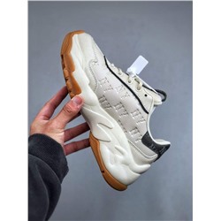 Повседневные кроссовки New York Yankee*s на увеличенной толстой подошве с монограммой New York ML*B Bigball на массивном каблуке