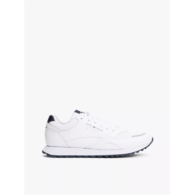Leather-Mix Runner Sneaker