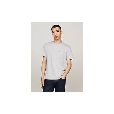 Heather Cotton Pocket T-Shirt