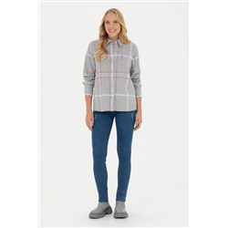 Kadın Mavi Skinny Fit Jean Pantolon