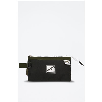 Estuche Luca Negro y caqui