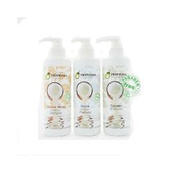 КОКОСОВЫЙ ШАМПУНЬ TROPICANA VIRGIN COCONUT OIL (БЕЗ ПАРАБЕНОВ) 240 ml/Tropicana coconut shampoo 240 ml