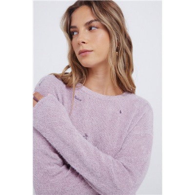 Jersey chenilla cerezas