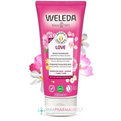 Weleda Love - Crème de Douche Harmonisante - BIO 200 ml