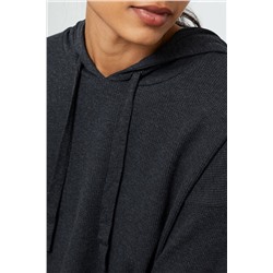 Толстовка с капюшоном Jacotte антрацитовый меланж