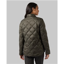 WOMEN'S LIGHTWEIGHT POLY-FILL SHIRT JACKET