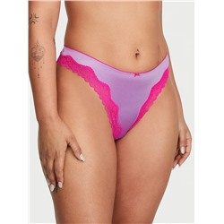 VICTORIA'S SECRET Tease High-Leg Scoop Thong Panty