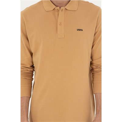 Erkek Camel Basic Sweatshirt