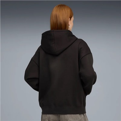 Essentials Small No. 1 Logo Fleece Women's Comfort Full-Zip Hoodie