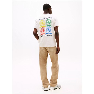 Tommy Jeans Repeat Crest Logo T-Shirt