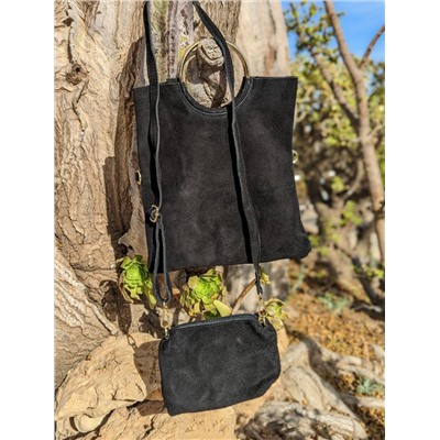 Ab.Zapatos Botas-medias 22 Negro+PELLE- SHOPPER ASA (440) negro АКЦИЯ