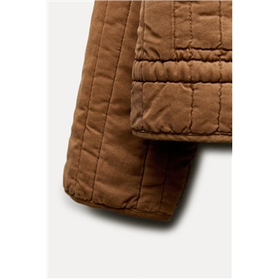 ZW COLLECTION FADED-EFFECT PUFFER JACKET