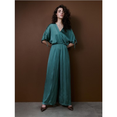 Jumpsuit aus Satin