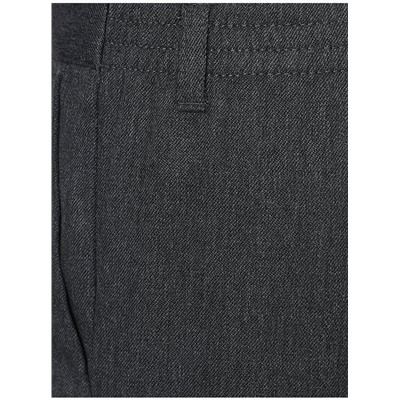 Easy On Boys Grey Half Elastic School Trouser 2 Pack