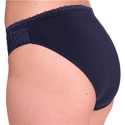 2 Damen Slips mit floraler Spitze