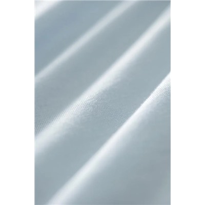 Belle Tek Kişilik Plus Lastikli Bambu Çarşaf - Mavi