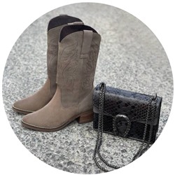 TEKILA 7001 TAUPE+Ab.Zapatos PELLE 23-36 (500) АКЦИЯ
