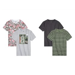 PEPPERTS® Jungen T-Shirt, 2 Stück, mit Rundhalsausschnitt