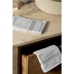 Clarette 2'li Pamuklu El Havlusu - Soft Gri - 30x46 cm