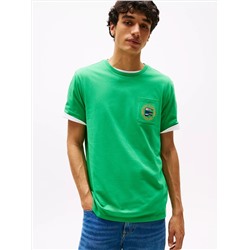Nautical Flag Logo Pocket T-Shirt