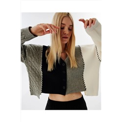TwistColorblock hırka
