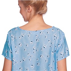 Damen Bluse mit elastischem Saumbündchen