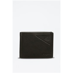 Cartera de piel Striking Negro