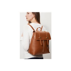 Mochila de piel Rose Camel