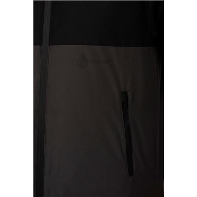 Chaqueta con capucha Negro