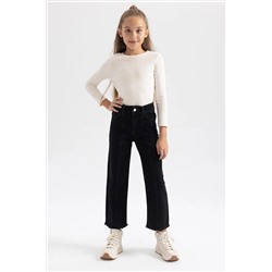 Defacto Kız Çocuk Wide Leg Geniş Paça Pantolon B1235A823WN