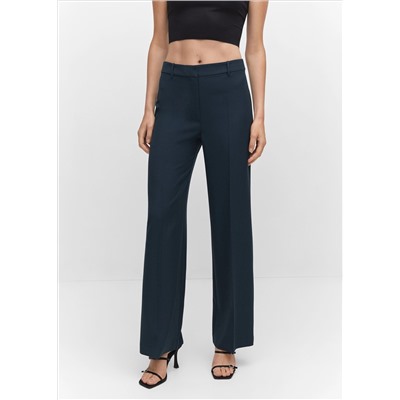 Pantalón recto pinzas