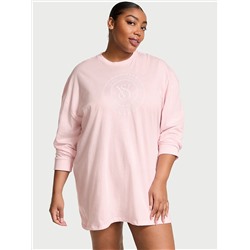 100% Cotton Long-Sleeve Sleep Tee
