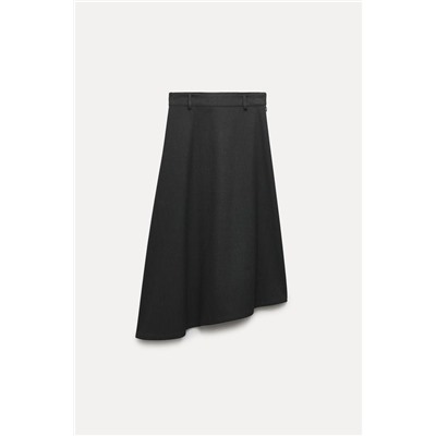 ZW COLLECTION ASYMMETRIC CAPE SKIRT