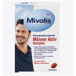 Männer Aktiv Komplex, Kapseln, 30 St., 26 g