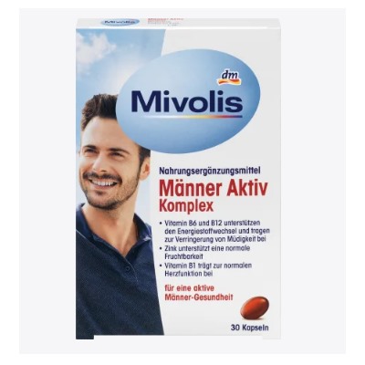 Männer Aktiv Komplex, Kapseln, 30 St., 26 g