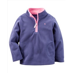 Half-Zip Fleece Pullover