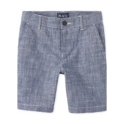Boys Cross Hatch Chino Shorts