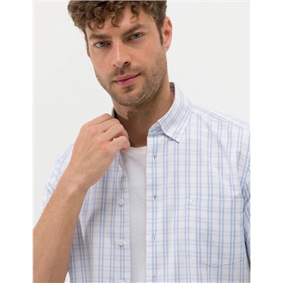 Mavi Regular Fit Kısa Kollu Gömlek