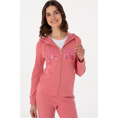 Kadın Pembe Basic Sweatshirt
