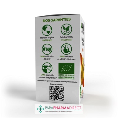 ArkoPharma ArkoGélules - Maca - Énergie & Désir - BIO 40 gélules