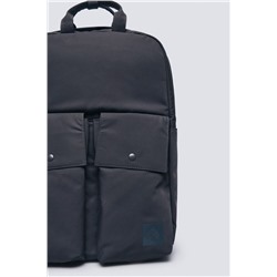 Mochila poliéster reciclado gris