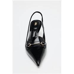 BUCKLE SLINGBACK SHOES