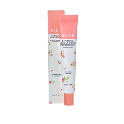 SOME BY MI ROSE INTENSIVE TONE-UP CREAM Тонизирующий крем для лица с гидролатом розы 50мл