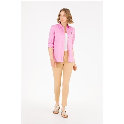 Kadın Camel Toothpick Fit Pantolon
