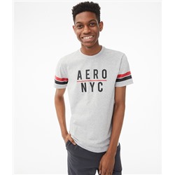 AERO NYC STRETCH GRAPHIC TEE