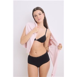 Pack 2 bragas bóxer negro, blanco