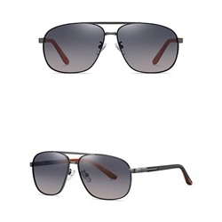 IQ30031 - Солнцезащитные очки ICONIQ 6306 Gun baked black progressive Gray C21-P127