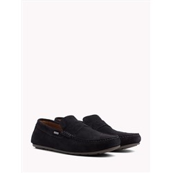 TOMMY HILFIGER SUEDE SLIP ON LOAFER
