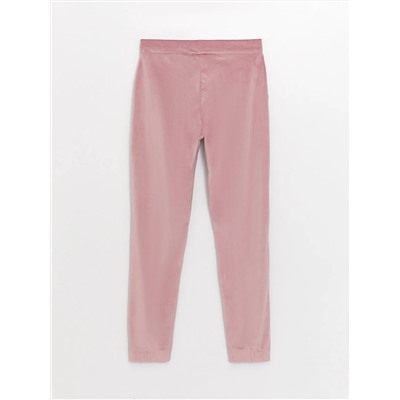 LC Waikiki Beli Lastikli Düz Kadife Kadın Jogger Pijama Alt, LCW DREAM                                            
                                            Beli Lastikli Düz Kadife Kadın Jogger Pijama Alt