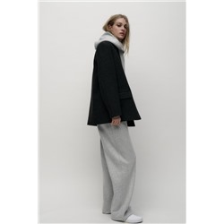 STRAIGHT PLUSH TROUSERS